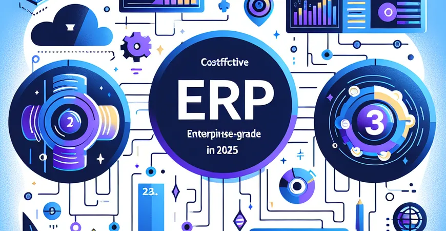 2025 年 ERP 工具趋势：性价比高的系统有这 3 大特征